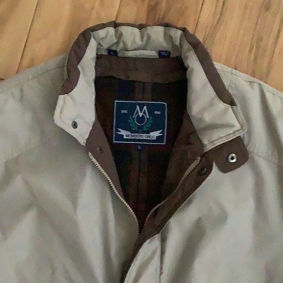 Vintage Members Only Electic Grandpa Windbreaker Jacket Zip-Out Lining - Picture 2 of 7